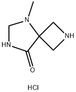 5-Methyl-2,5,7-triazaspiro[3.4]octan-8-one, 686344-72-9, 结构式