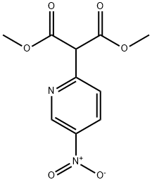 diMethyl 2-(5-nitropyridin-2-yl)Malonate Struktur