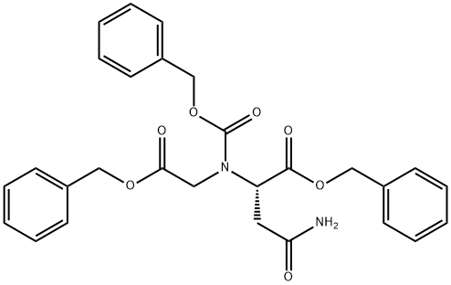 N2-Carboxy-N-(carboxyMethyl)asparagine Tribenzyl Ester Structure