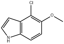 4-Chloro-5-Methoxy-1H-indole Structure