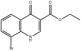 8-BroMo-4-oxo-1,4-dihydro-quinoline-3-carboxylic acid ethyl ester|