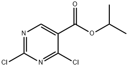 isopropanyl 2,4-dichloropyriMidine-5-carboxylate 化学構造式