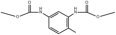 4-甲基苯-1,3-二氨基甲酸二甲酯, 6935-99-5, 结构式