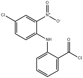 2-[(4-Chloro-2-nitrophenyl)aMino]benzoyl Chloride Structure