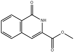 1-氧代-1,2-二氢异喹啉-3-羧酸甲酯,69454-42-8,结构式