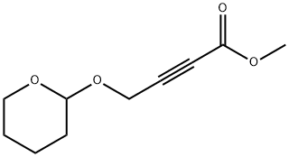 Methyl 4-(tetrahydro-2H-pyran-2-yloxy)-2-butynoate Struktur