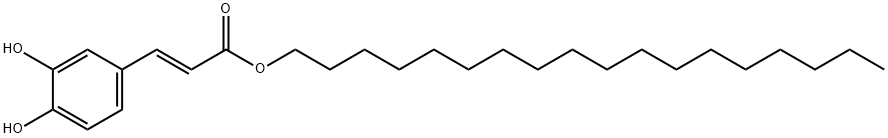 Octadecyl caffeate Struktur