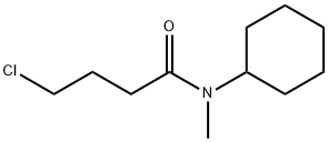 4-氯-N-环己基-N-甲基丁酰胺, 69592-29-6, 结构式