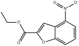 4-硝基苯并呋喃-2-甲酸乙酯, 69604-01-9, 结构式