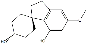 α-Cannabispiranol Structure