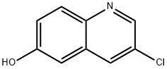 3-クロロキノリン-6-オール 化学構造式
