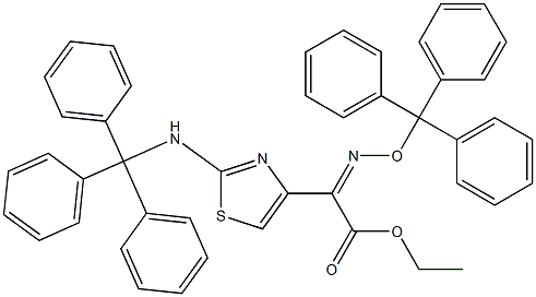 (Z)-2-[2-(TritylaMino)thiazol-4-yl]-2-(trityloxyiMino)acetic Acid Ethyl Ester