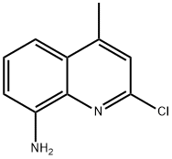 2-氯-4-甲基喹啉-8-胺,697801-13-1,结构式