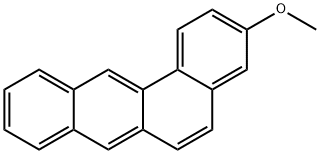 3-Methoxybenz[a]anthracene 结构式