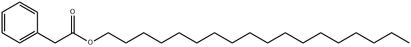Benzeneacetic Acid Octadecyl Ester 结构式