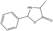 4-Methyl-2-phenyl-5-oxazolidinone Structure