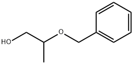 2-(ベンジルオキシ)-1-プロパノール 化学構造式