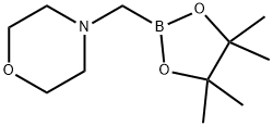 4-[(TetraMethyl-1,3,2-dioxaborolan-2-yl)Methyl]Morpholine Structure