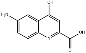 6-氨基-4-羟基喹啉-2-羧酸,708258-08-6,结构式