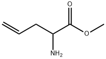 DL-烯丙基甘氨酸甲酯, 70837-19-3, 结构式