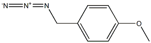 1-(叠氮甲基)-4-甲氧基苯, 70978-37-9, 结构式