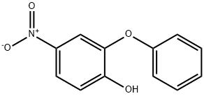 4-硝基-2-苯氧基苯酚,70995-08-3,结构式