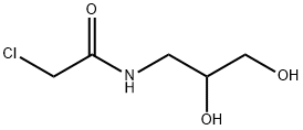 2-Chloro-N-(2,3-dihydroxypropyl)acetaMide Structure