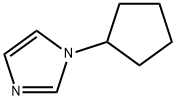N-环戊基咪唑, 71614-58-9, 结构式