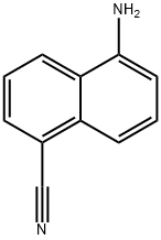 5-アミノ-1-ナフトニトリル 化学構造式