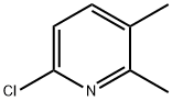 6 - 氯-2,3 - 二甲基吡啶, 72093-13-1, 结构式
