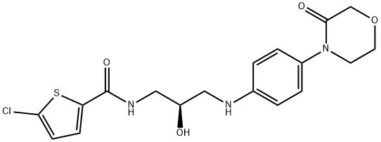 利伐沙班杂质G,721401-53-2,结构式