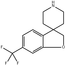 Spiro[benzofuran-3(2H),4'-piperidine], 6-(trifluoroMethyl)-|6-(TRIFLUOROMETHYL)SPIRO[2H-1-BENZOFURAN-3,4'-PIPERIDINE]