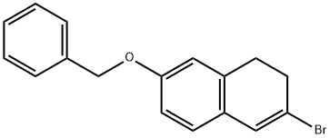 7-(benzyloxy)-3-broMo-1,2-dihydronaphthalene Structure