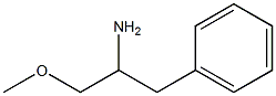 1-Methoxy-3-phenylpropan-2-aMine Struktur