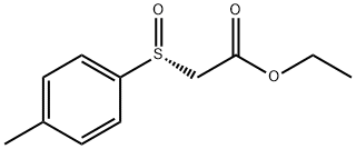 ethyl 2-(p-tolylsulfinyl)acetate Structure