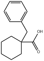 1-苄基环己甲酸 结构式