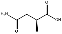 (S)-3-Carbamoyl-2-methylpropionic acid Structure