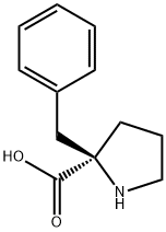 2-苄基-吡咯烷-2-甲酸, 72518-40-2, 结构式