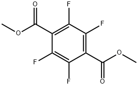 diMethyl2,3,5,6-tetrafluoroterephthalate Structure