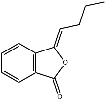 Z-亚丁基苯酞, 72917-31-8, 结构式