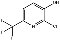 2-chloro-6-(trifluoroMethyl)pyridin-3-ol Struktur