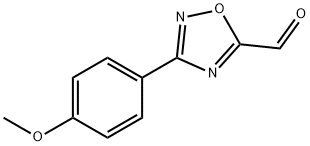3-(4-Methoxyphenyl)-1,2,4-oxadiazole-5-carbaldehyde Structure