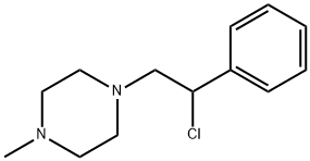 1-(2-氯-2-苯基乙基)-4-甲基哌嗪 结构式