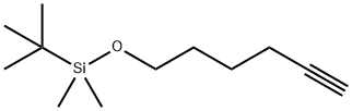 6-(tert-ButyldiMethylsilyloxy)-1-hexyne Struktur