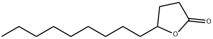 Dihydro-5-nonyl-2(3H)-furanone Structure