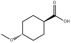 (1R,4R)-4-甲氧基环己烷-1-羧酸 结构式