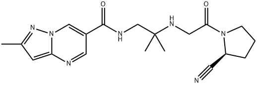 Anagliptin Struktur
