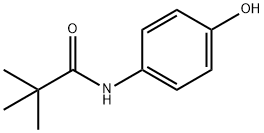 N-(4-hydroxyphenyl)pivalaMide Structure