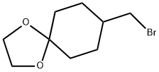 8-(BroMoMethyl)-1,4-dioxaspiro[4.5]decane Structure