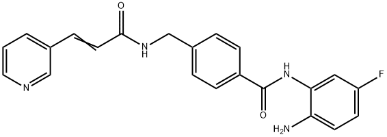 西达本胺,743420-02-2,结构式